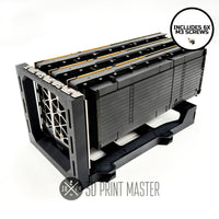 Graphics Card Riser Stand for Test Bench/Mining/Desktop Case + 3x Screws