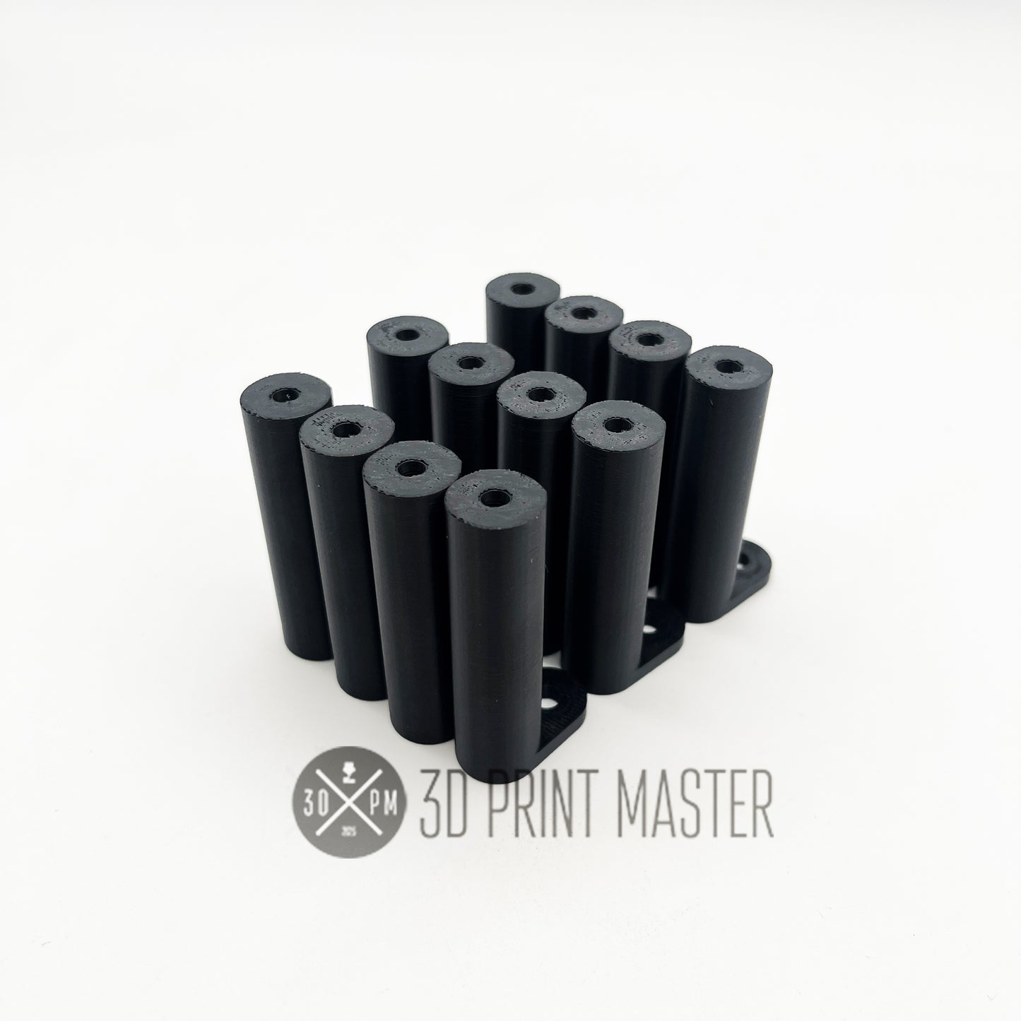 Universal Standoff - 3/4 & 2 inch Mounting Brackets, Wall Mount, Custom PC  (12 Pack)