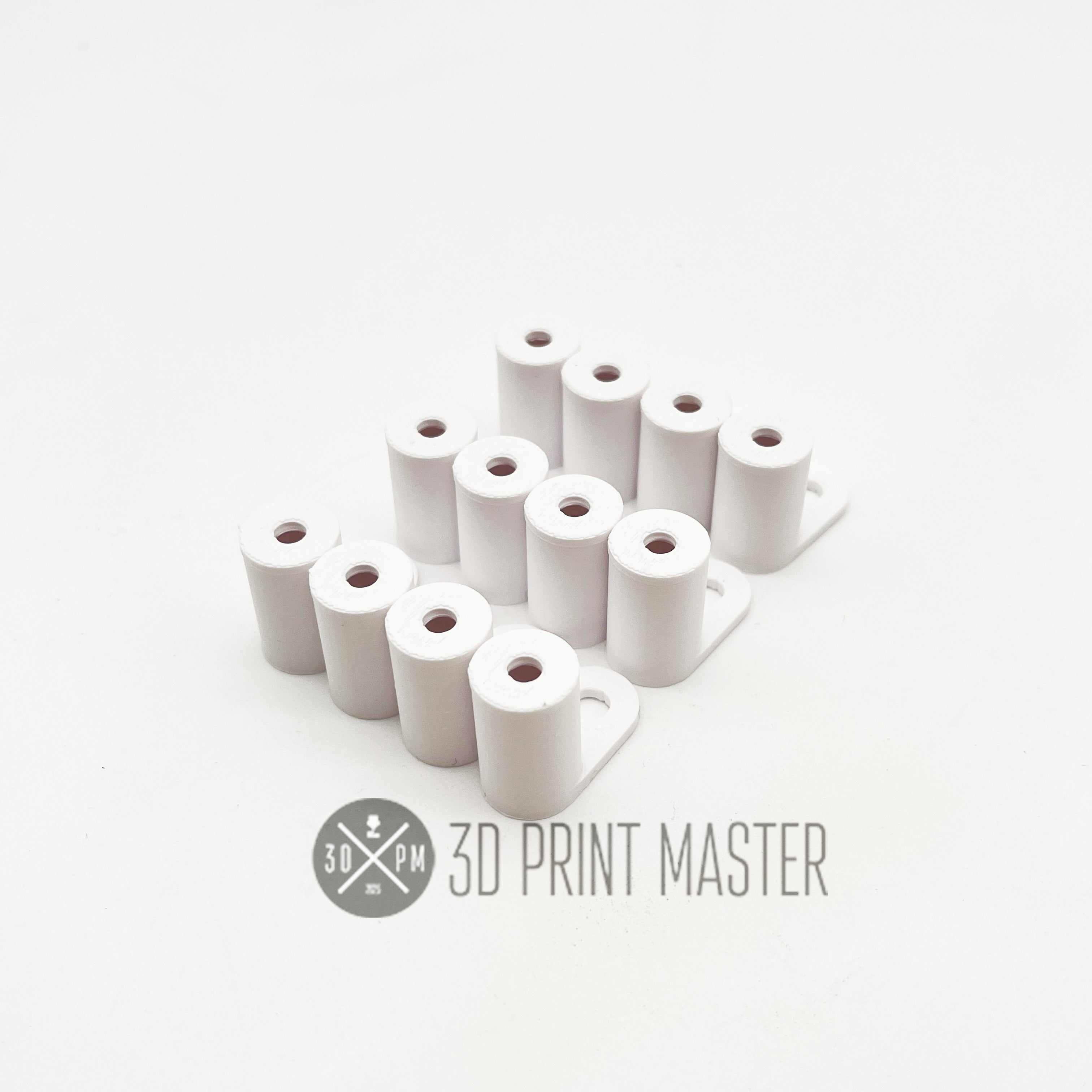 Universal Standoff - 3/4 & 2 inch Mounting Brackets, Wall Mount, Custom PC  (12 Pack)