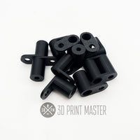 Universal Standoff - 3/4 & 2 inch Mounting Brackets, Wall Mount, Custom PC  (12 Pack)