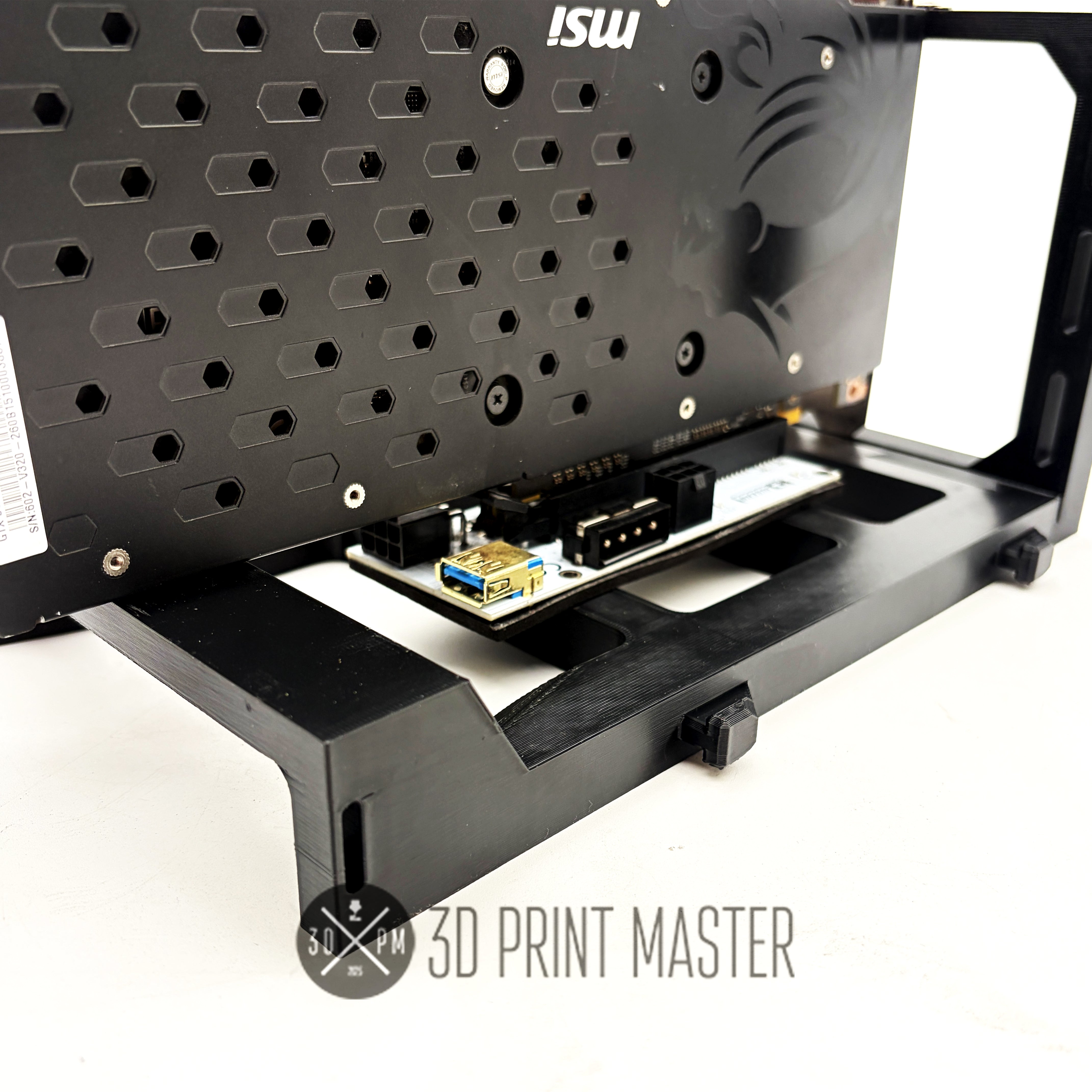 Full Size GPU Stand - Test Bench | 3D Print Master LLC