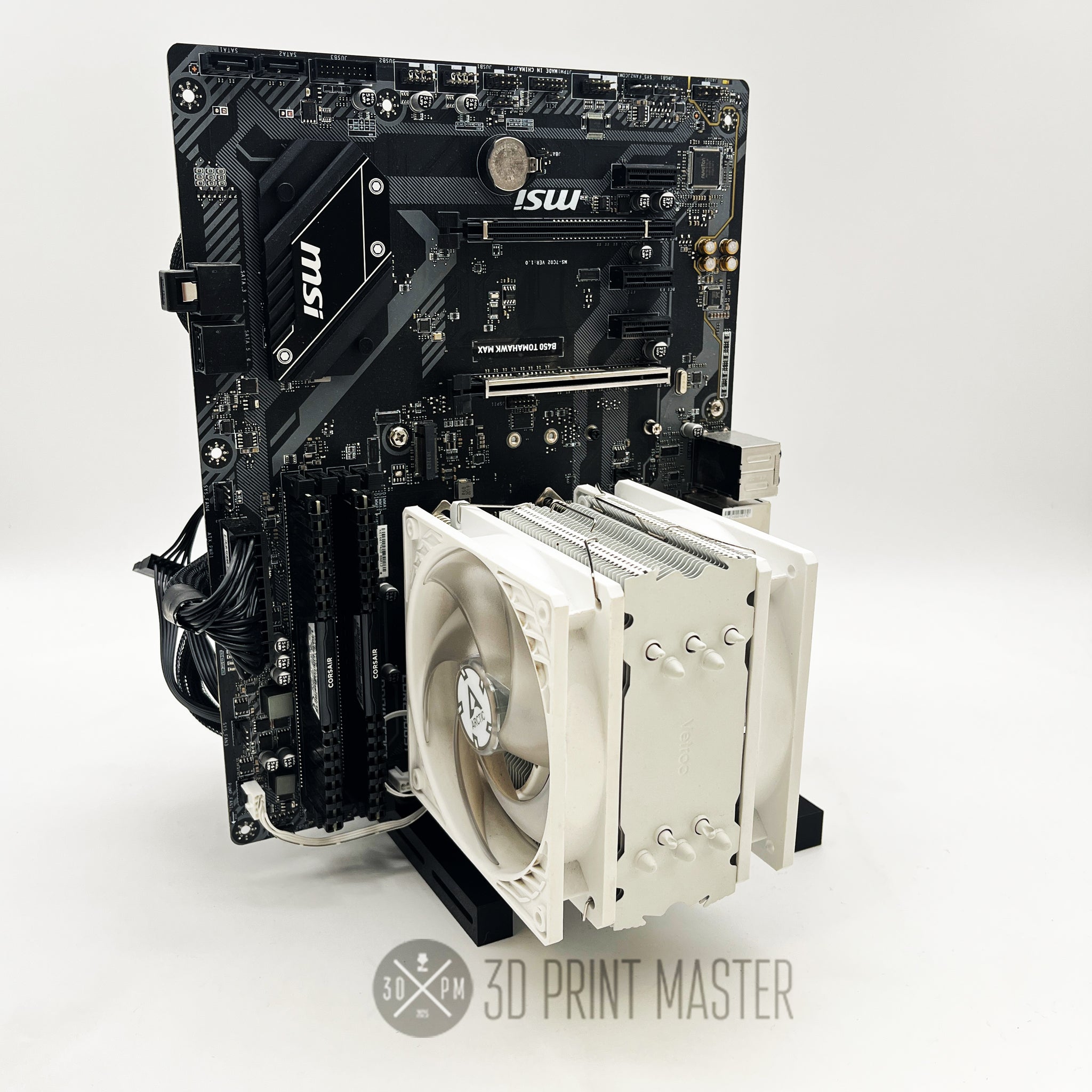 CPU AI Compute Rig Stand / Crypto Mining Rig Stand + Screws β 3D Print ...