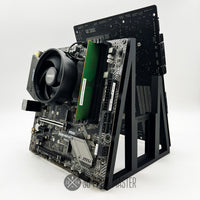Dual Motherboard Stand for CPU Crypto Mining | Lite & Full Versions + 12x Screws