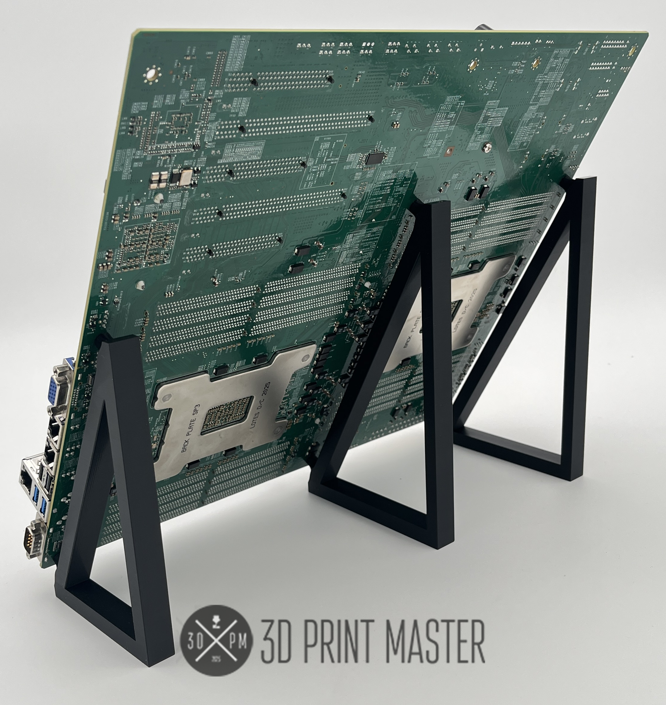 EATX Vertical 60° Server Motherboard Stand for CPU Crypto Mining & Test Rig + 6x Screws