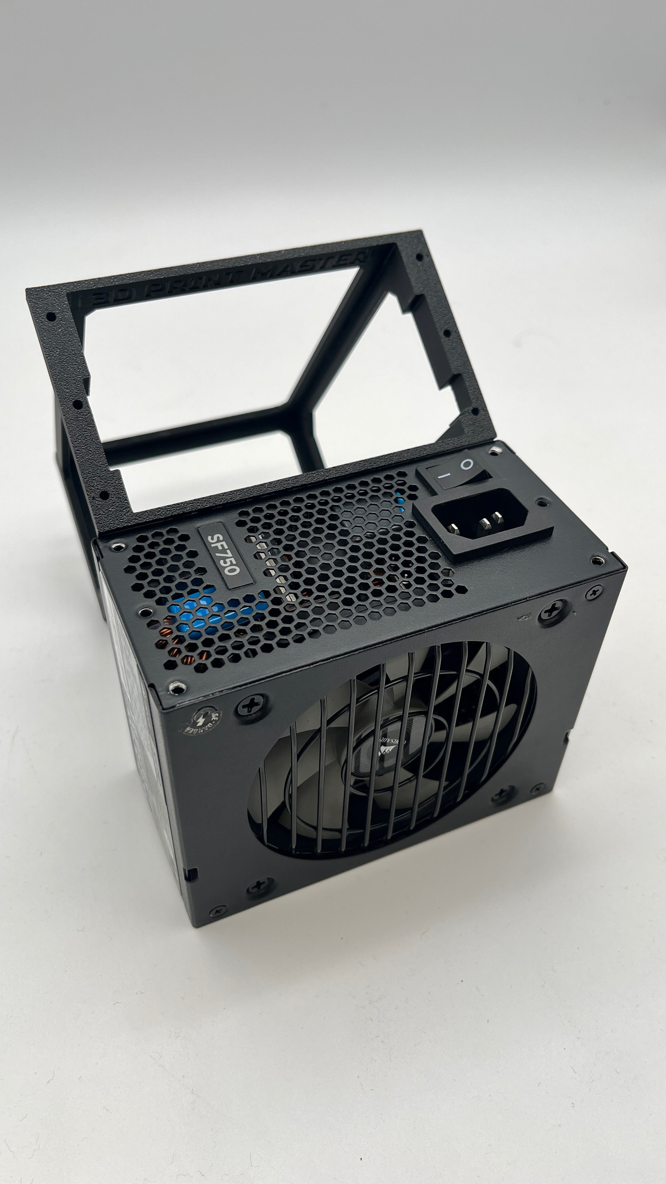 SFX PSU Side Mounting Bracket for PC Case/DiY - Custom Made for Corsair 750 Watt