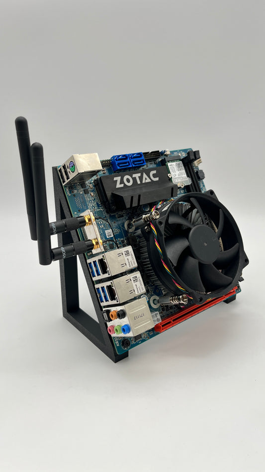 Mini ITX Vertical Motherboard Stand - Show Stand, Desktop, or Display Stand