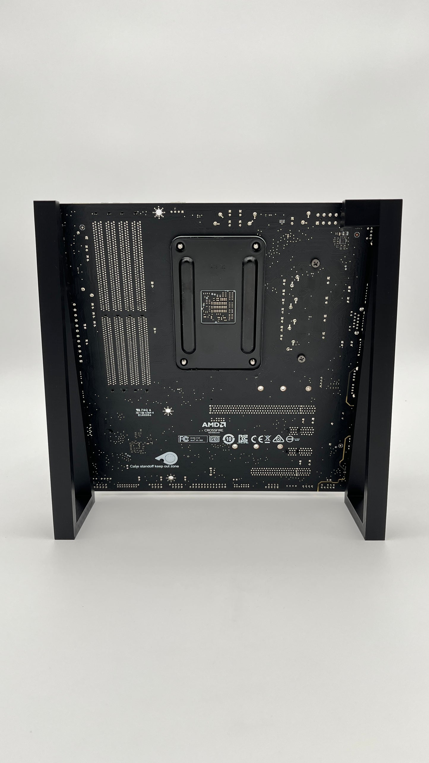 MICRO ATX Motherboard Show Stand - Desktop and Shelve Display Stand + 6x Screws