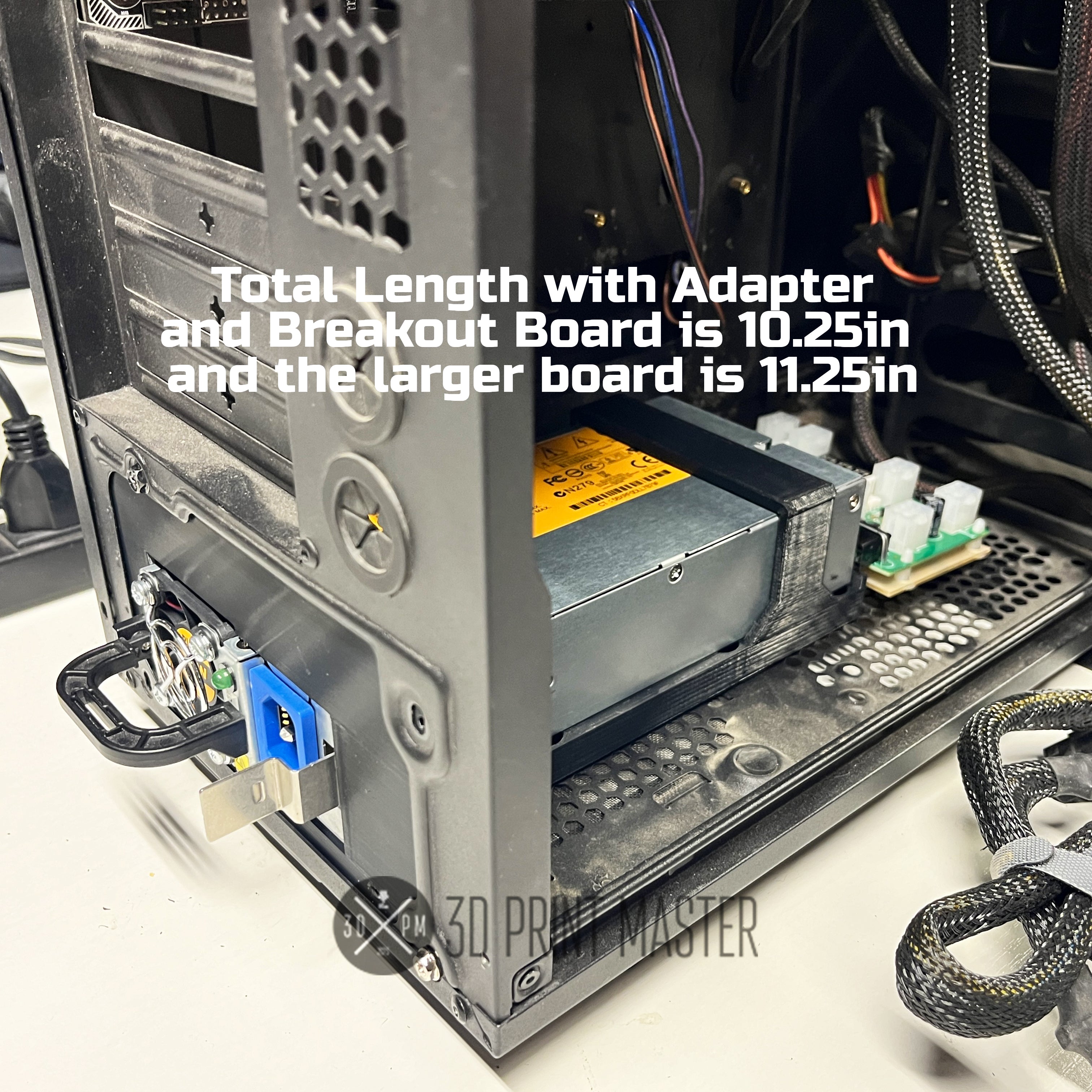 HP Server PSU to ATX PSU Adapter | Low Profile & Standard | 3D Print Master LLC