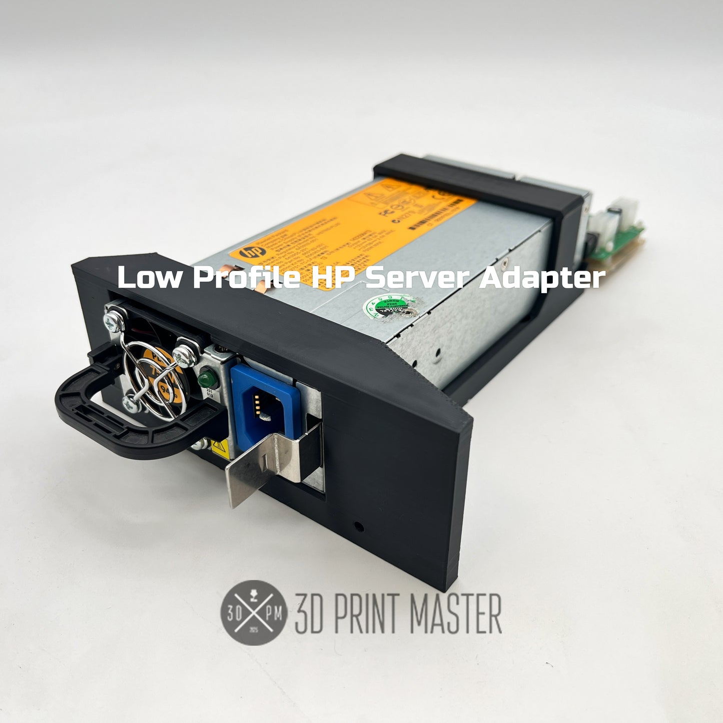 HP Server PSU to ATX PSU Adapter | Low Profile & Standard | 3D Print Master LLC