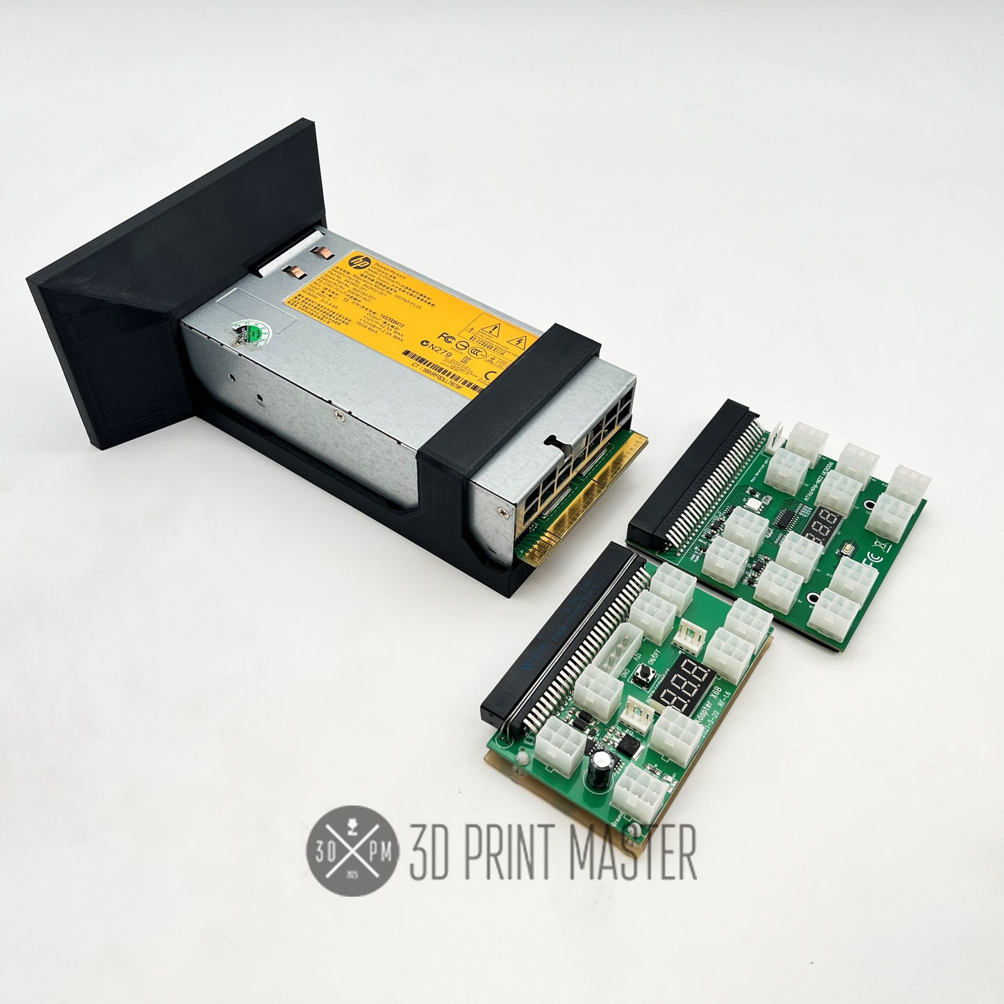 HP Server PSU to ATX PSU Adapter | Low Profile & Standard | 3D Print Master LLC