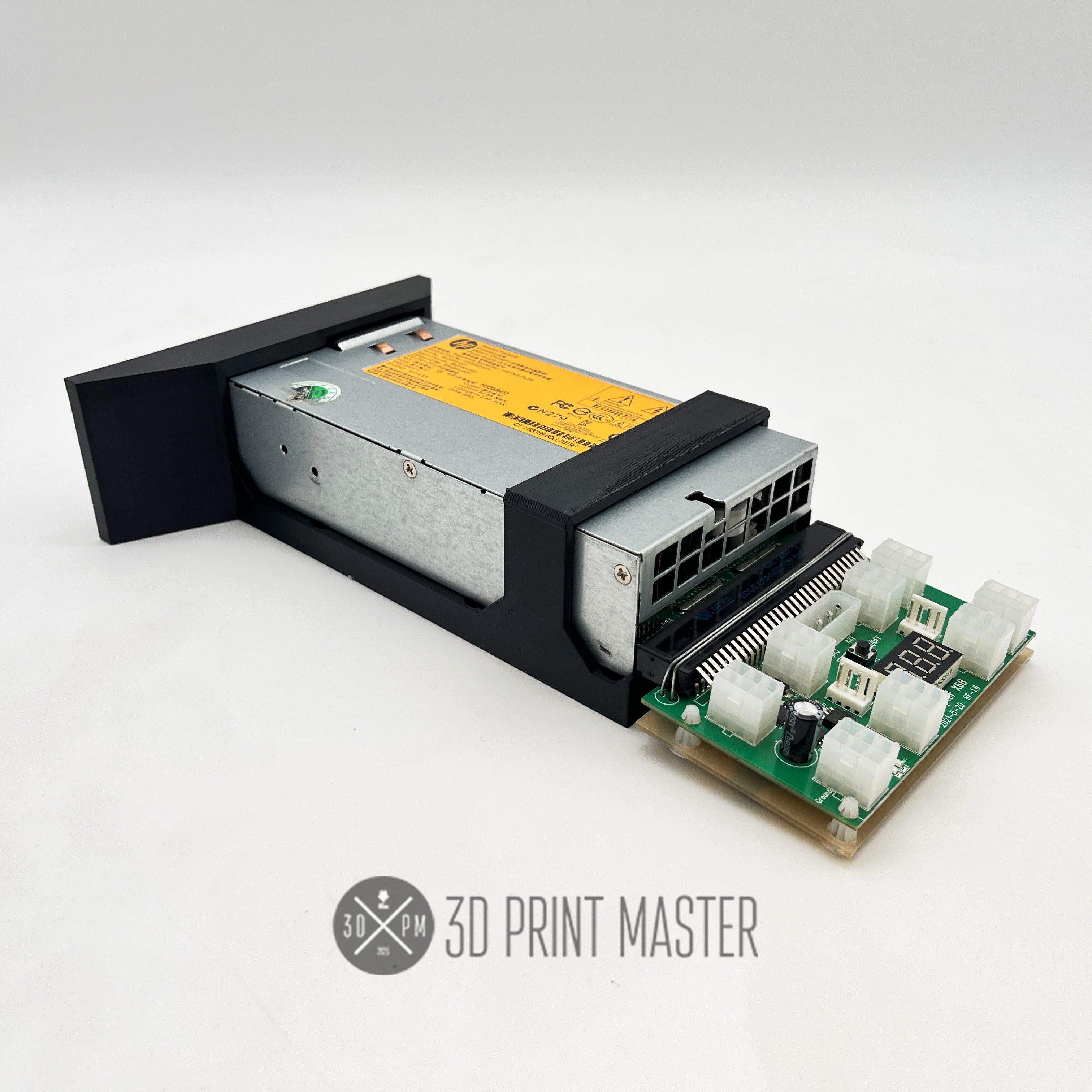 HP Server PSU to ATX PSU Adapter | Low Profile & Standard | 3D Print Master LLC