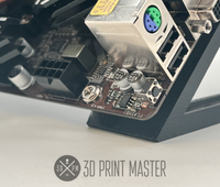 Basic Motherboard Stand for CPU Crypto Mining + Screws | 45° or 60°