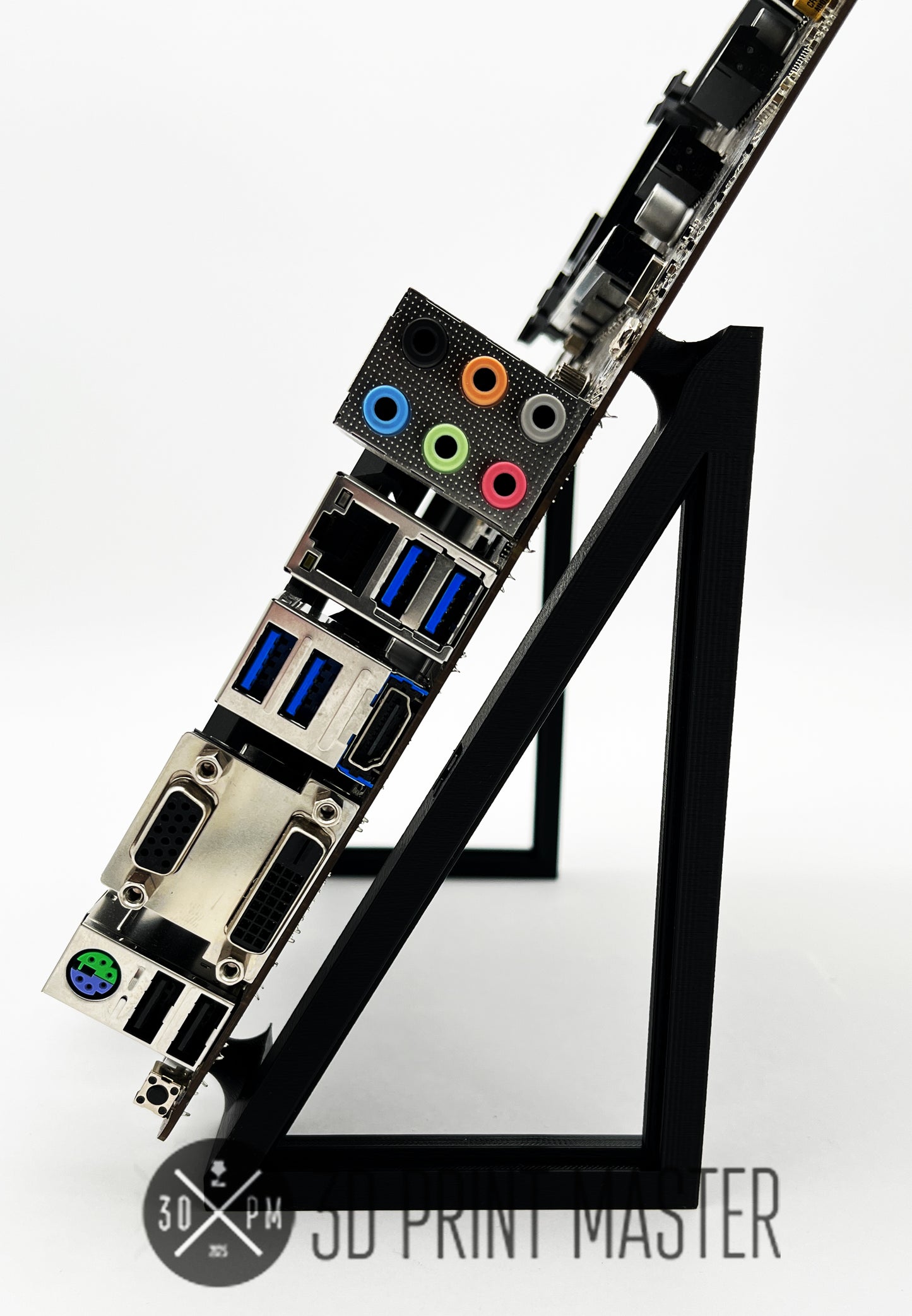 Basic Motherboard Stand for CPU Crypto Mining + Screws | 45° or 60°