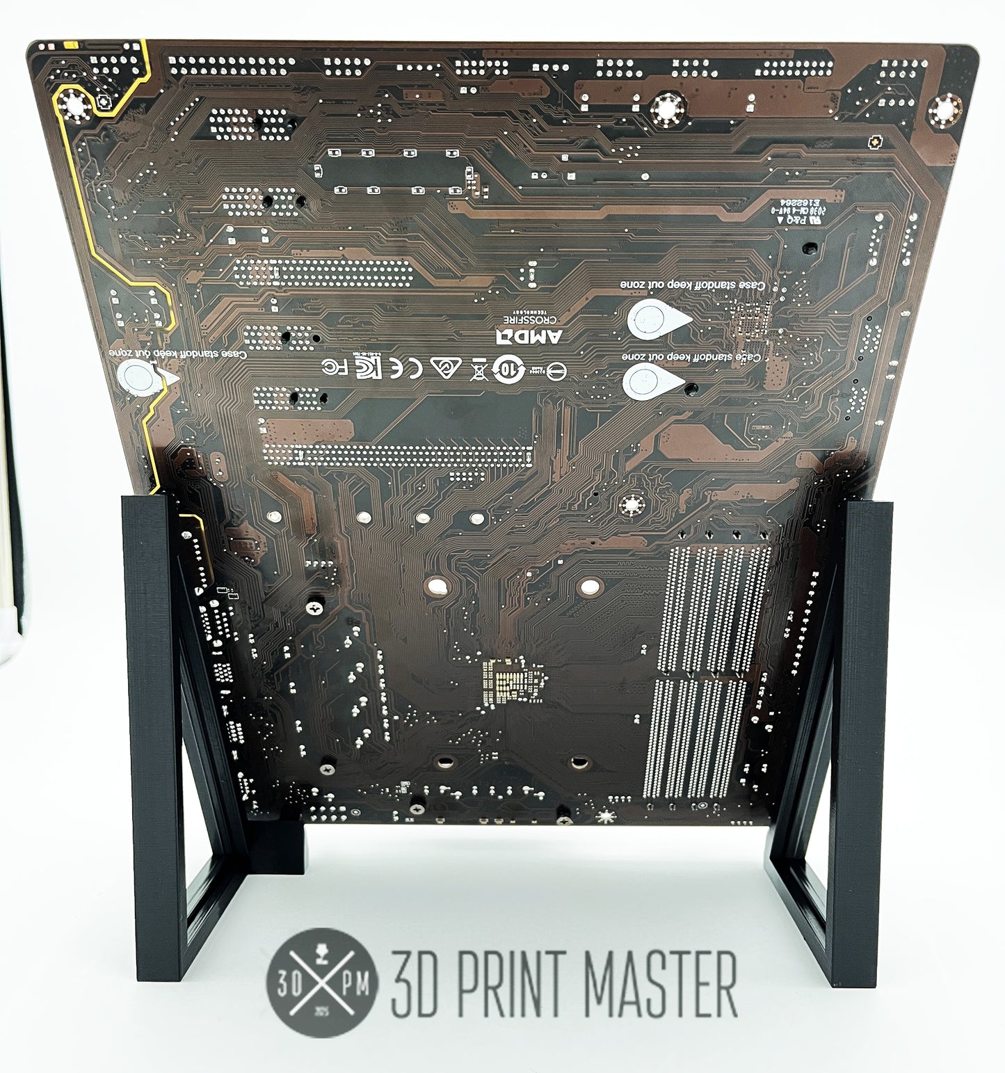 Basic Motherboard Stand for CPU Crypto Mining + Screws | 45° or 60°