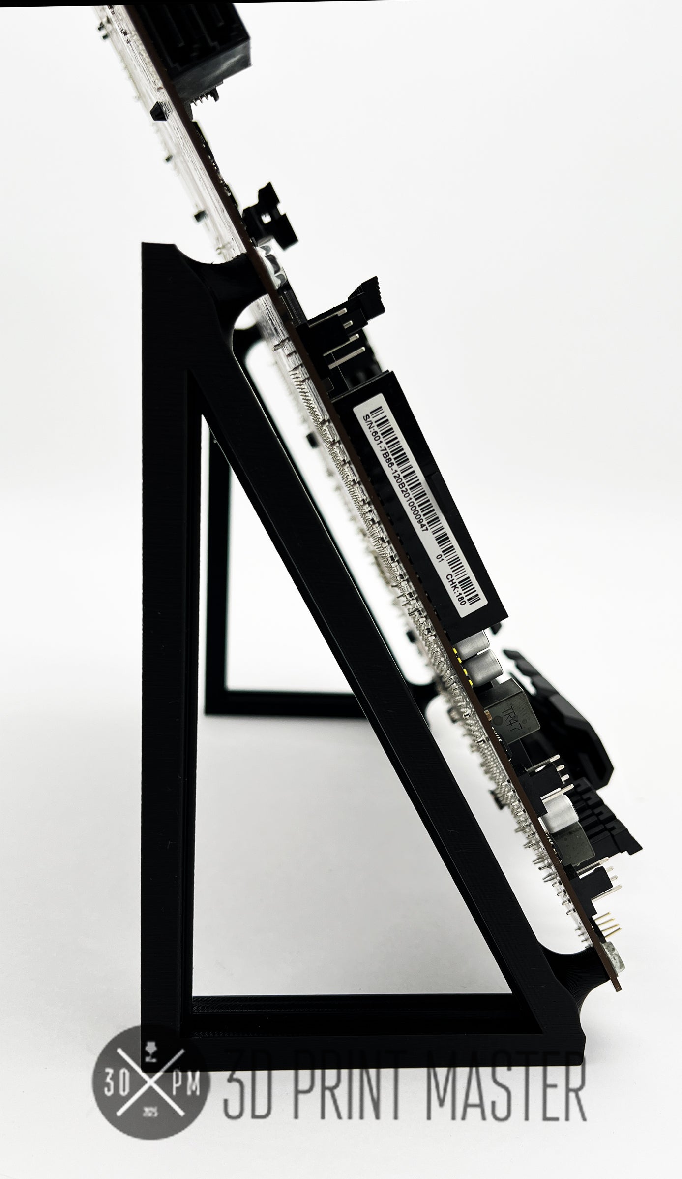 Basic Motherboard Stand for CPU Crypto Mining + Screws | 45° or 60°