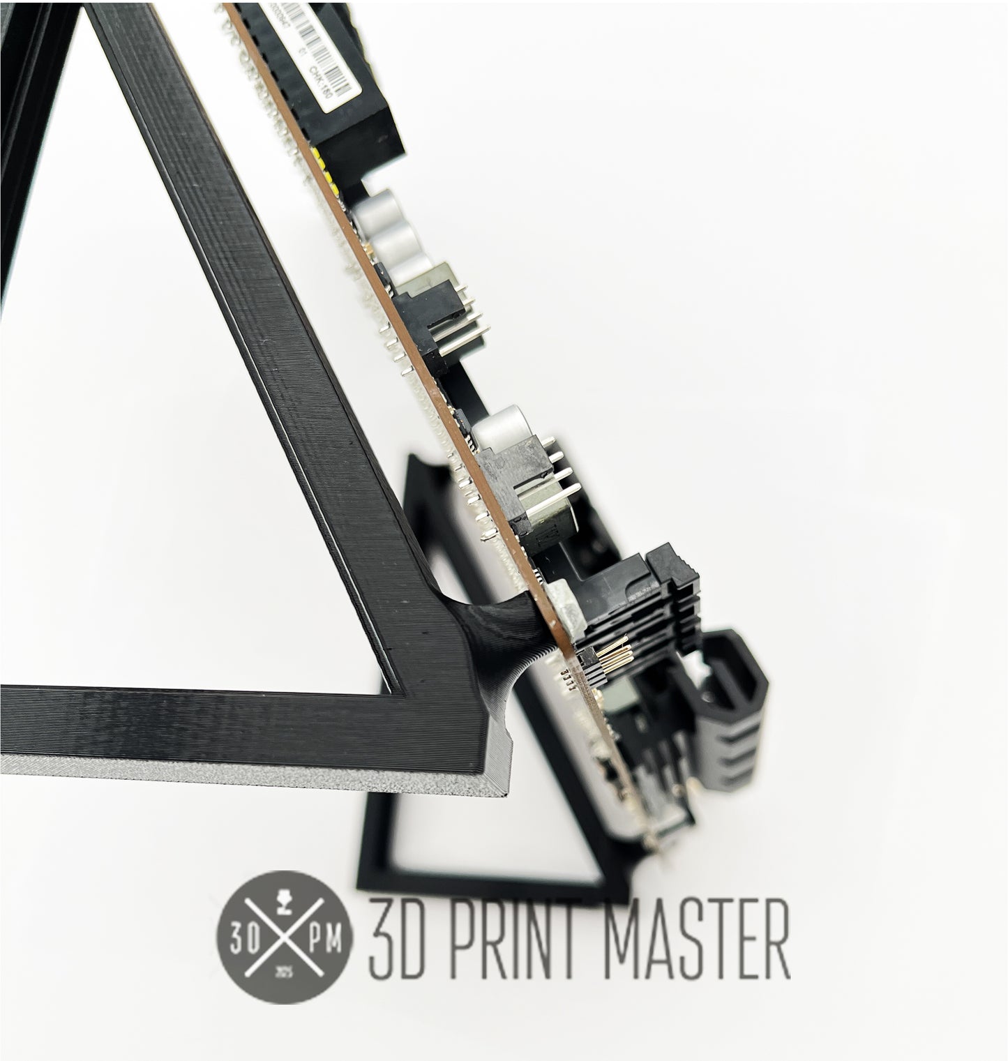 Basic Motherboard Stand for CPU Crypto Mining + Screws | 45° or 60°