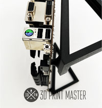Basic Motherboard Stand for CPU Crypto Mining + Screws | 45° or 60°