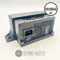SFX Power Supply Mounting Bracket | Horizontal & Vertical + Screws