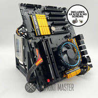 Crypto Mining Motherboard Test Bench + GPU Stand / PC and Test Rig + Screws