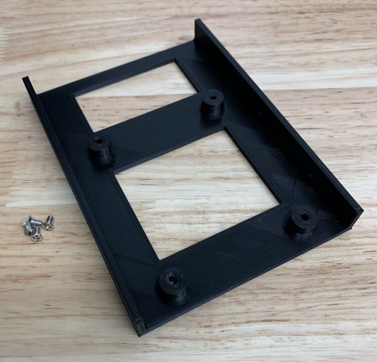 2.5in to 3.5in SSD HDD Hard Disk Drive Plastic Adapter Mount For PC w/ Screws